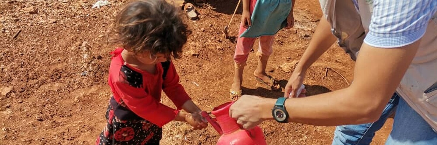 Syrien Nothilfe: Wasser