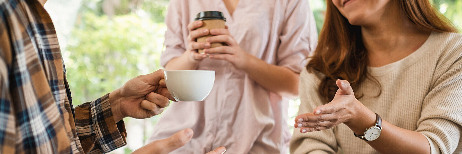 Frühstücks und Freizeitgruppe, Gemeinsam gegen Abhängigkeit